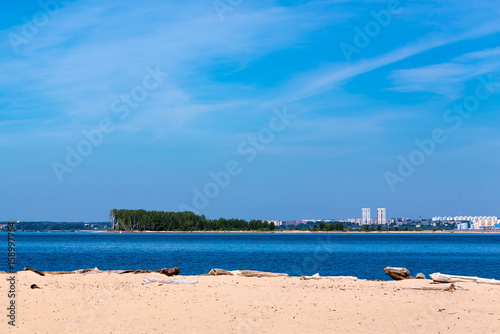 Ob reservoir. Novosibirsk oblast  Siberia  Russia