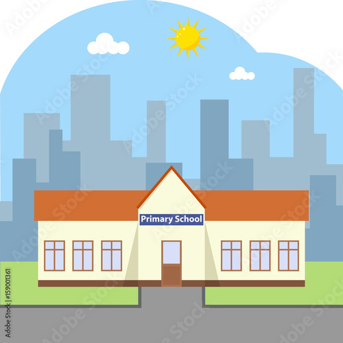The building of primary school