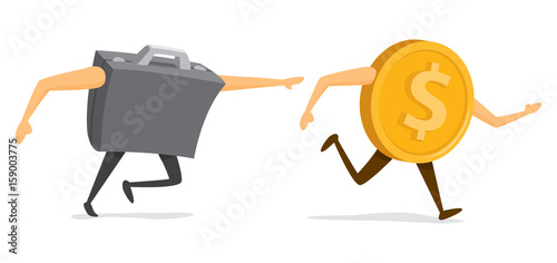 Fast business portfolio chasing money
