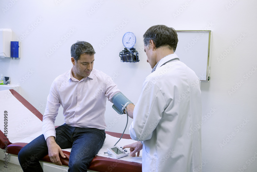 Obraz premium Blood pressure, man