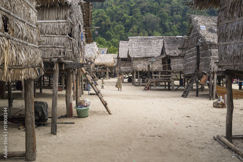 seanomads village bamboo hut koh surin photo