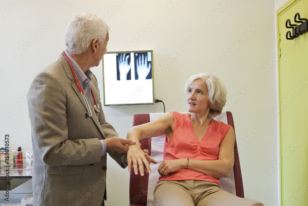 Fotografie Rheumatology, eldery person