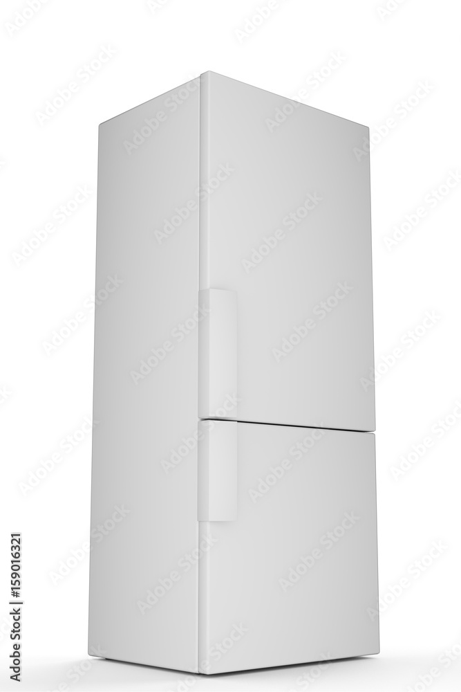 big refrigerator isolated on white big refrigerator isolated on white