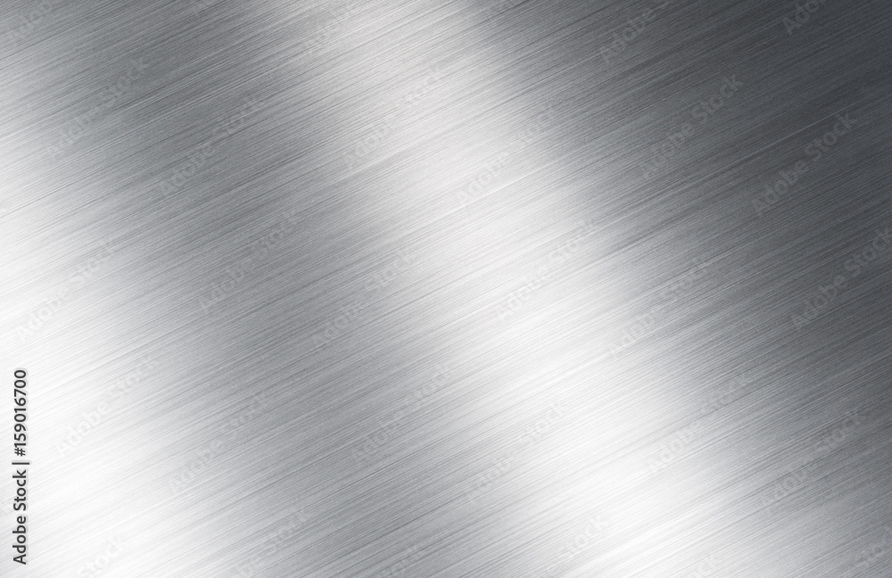 shiny silver brushed metal texture background Stock Photo | Adobe Stock