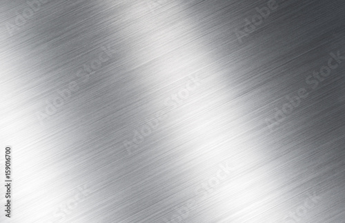 shiny silver brushed metal texture background