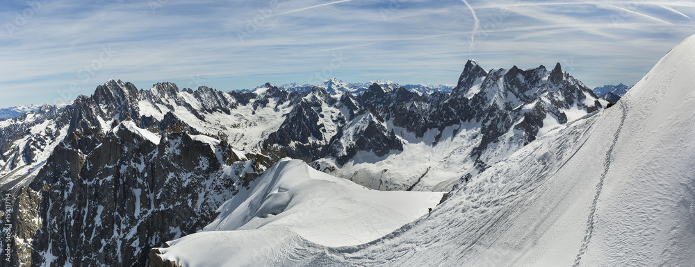  mountain peaks in the Mont Blanc area