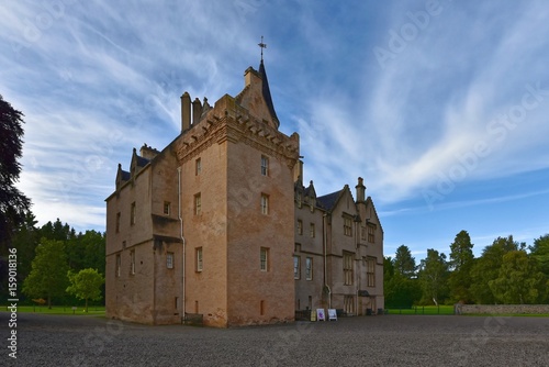 brodie castle zwischen elgin und nairn schottland photo