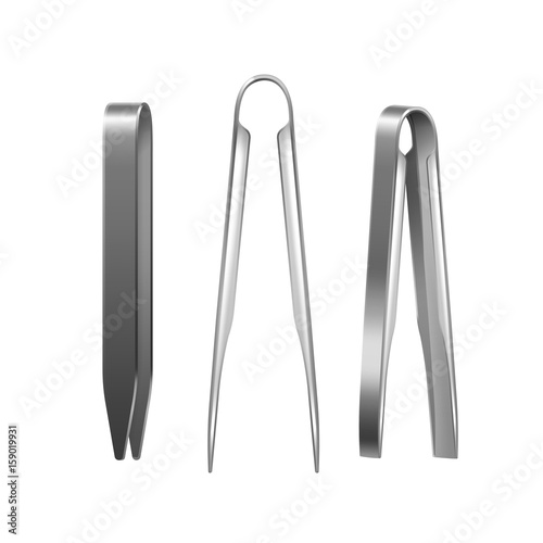Three hookah tongs