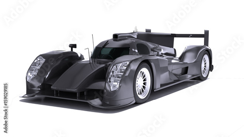 Фотография Modern Sport Car isolated