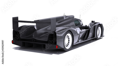 Фотография Modern Sport Car isolated