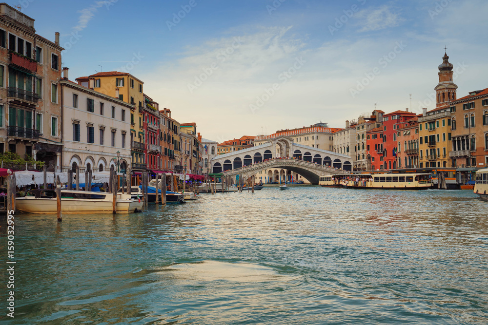 Venice / View of the river and city