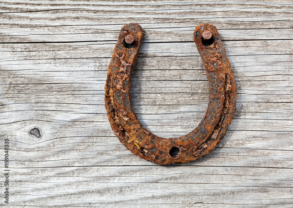 Rusty horseshoe Rusty horseshoe