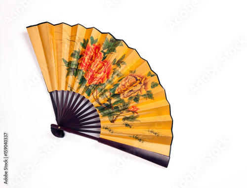 Bild auf Leinwand Traditional hand fan