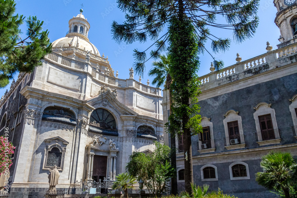 Benedictine Monastery of Saint Nicholas Arena - Catania Sicily Italy