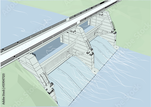 water dam