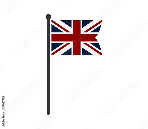 The flag of Great Britain
