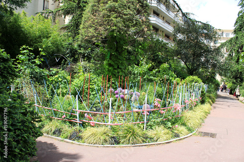 Levallois Perret - Jardin Gustave Eiffel photo