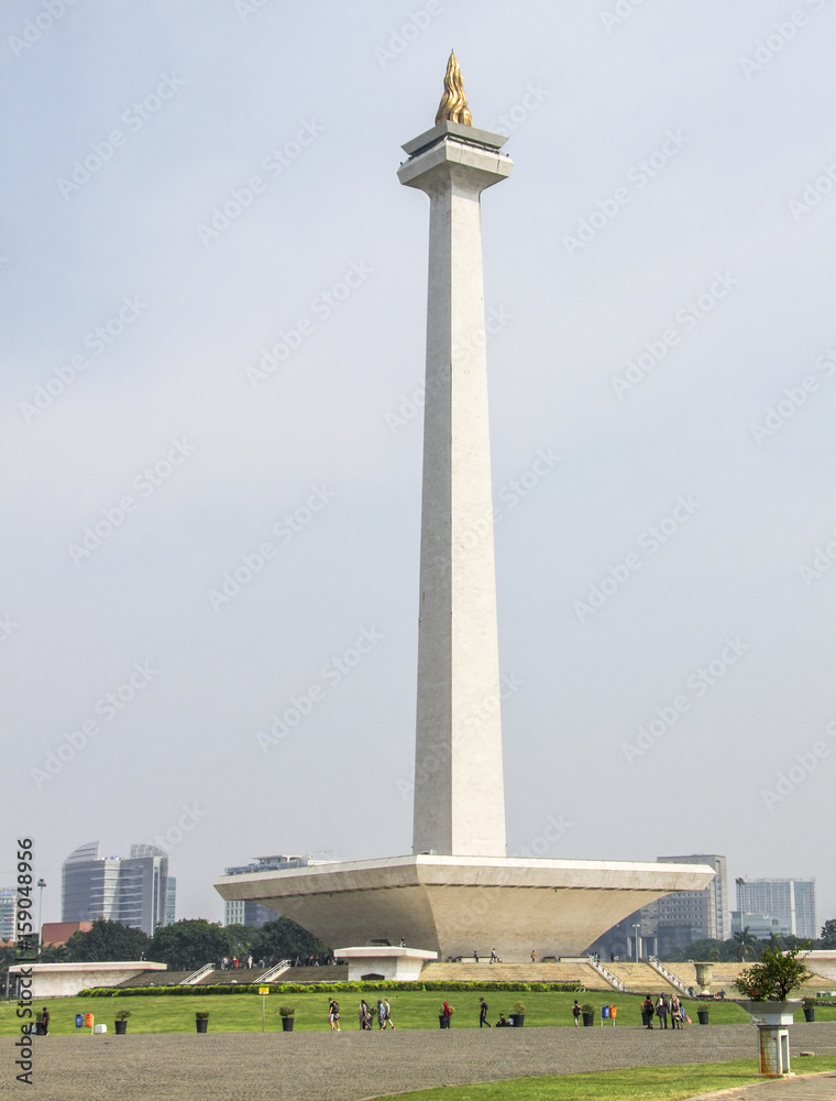 National Monument of Jakarta in Java