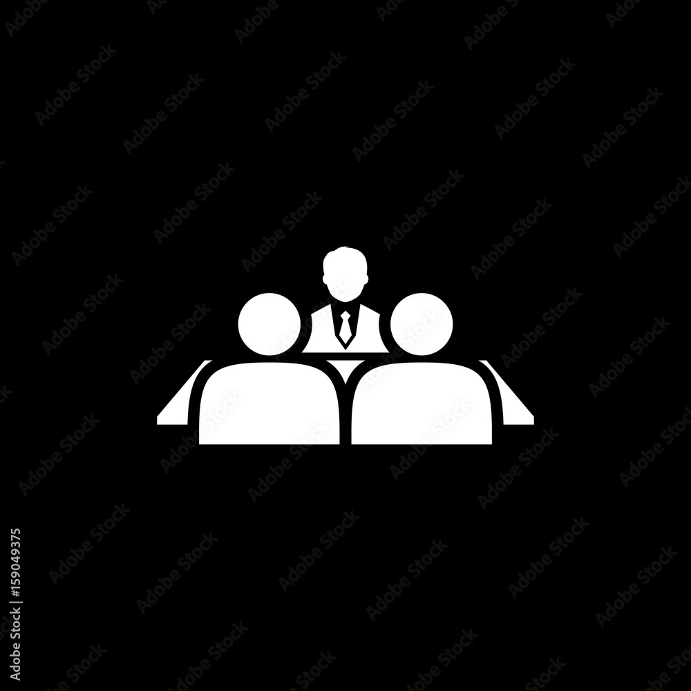 Conversation Icon. Flat Design. Conversation Icon. Flat Design.