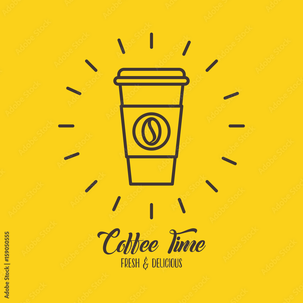 coffee delicious flat illustration icon vector design graphic coffee delicious flat illustration icon vector design graphic
