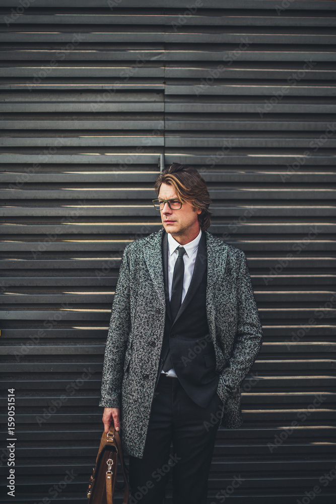 Businessman in the city