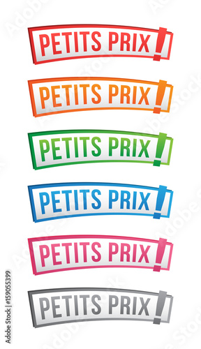 Petits prix - bandeau étiquette