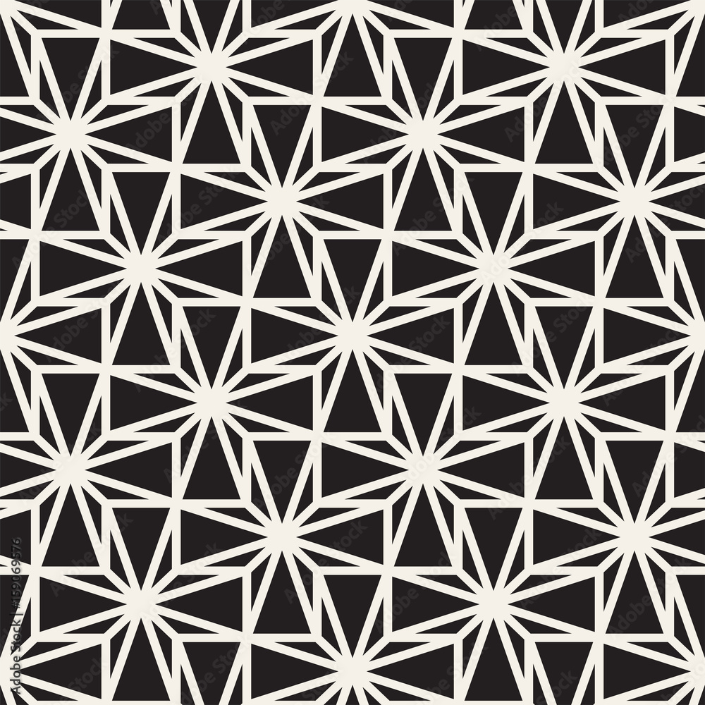 Vector seamless cross tiling pattern. Modern stylish geometric texture. Repeating mosaic abstract background Vector seamless cross tiling pattern. Modern stylish geometric texture. Repeating mosaic abstract background