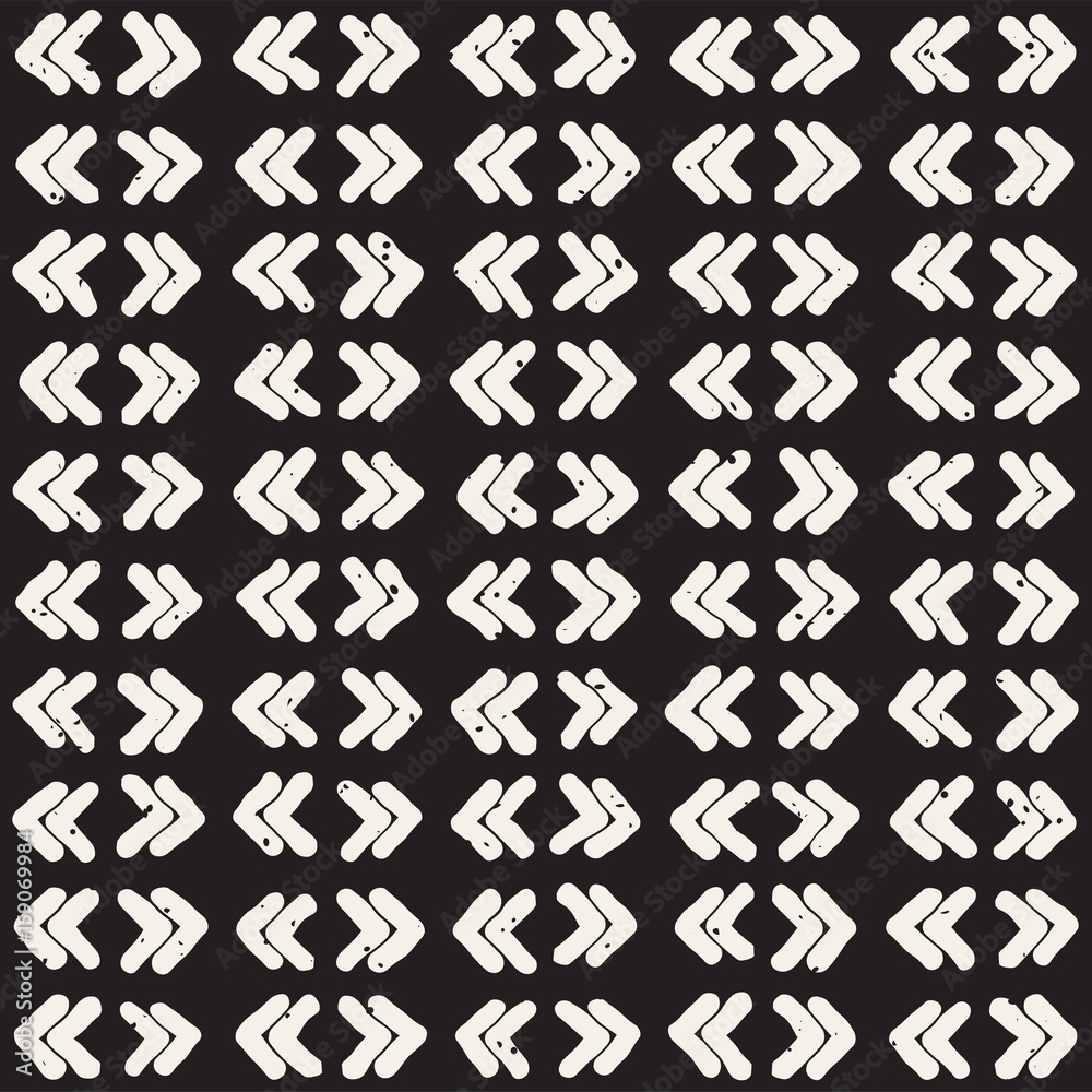 Hand drawn style ethnic seamless pattern. Abstract geometric tiling background in black and white. Vector freehand doodle texture. Hand drawn style ethnic seamless pattern. Abstract geometric tiling background in black and white. Vector freehand doodle texture.