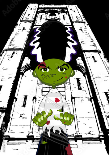 Cartoon Frankensteins Monster