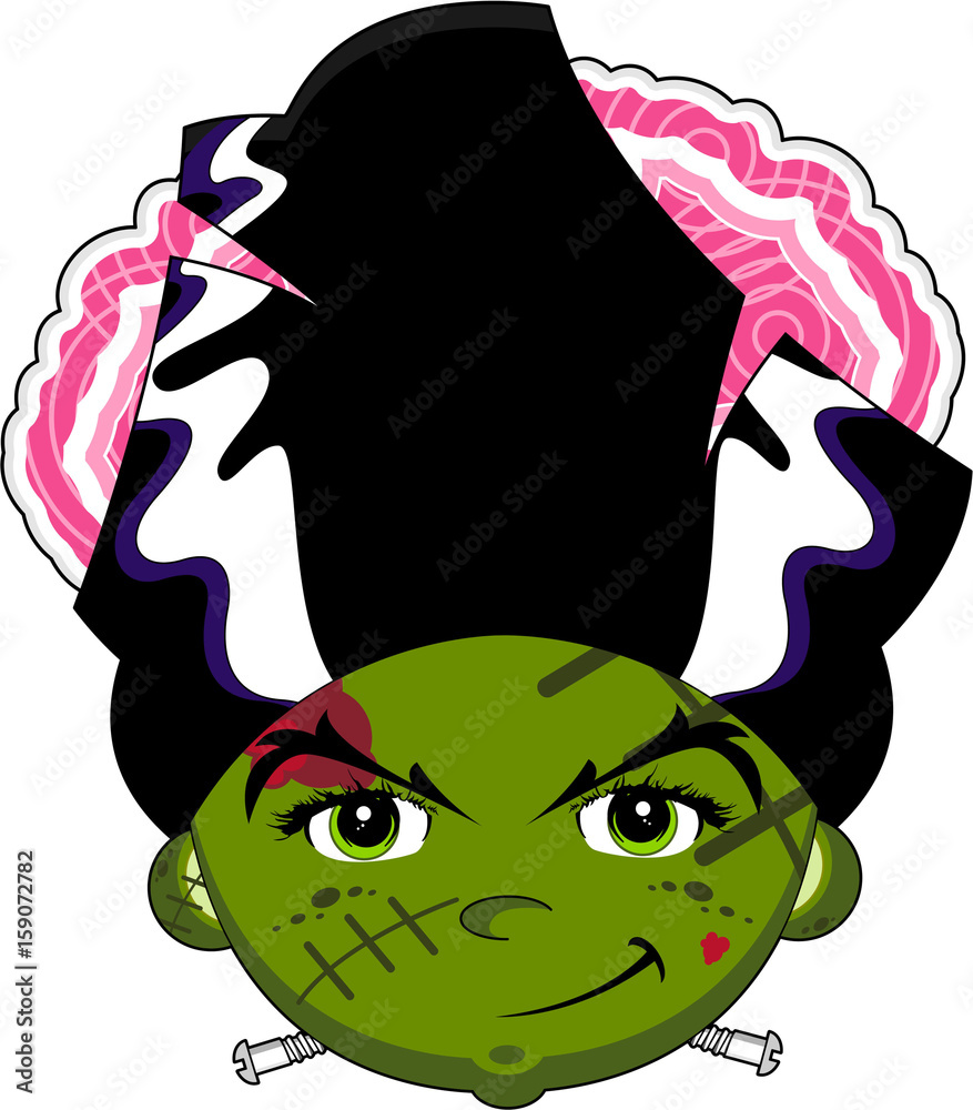 Cartoon Frankensteins Monster Stock Vector | Adobe Stock