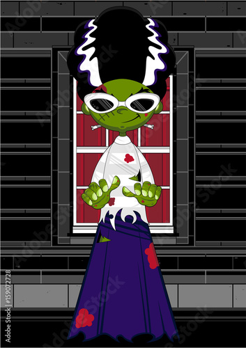 Cartoon Frankensteins Monster