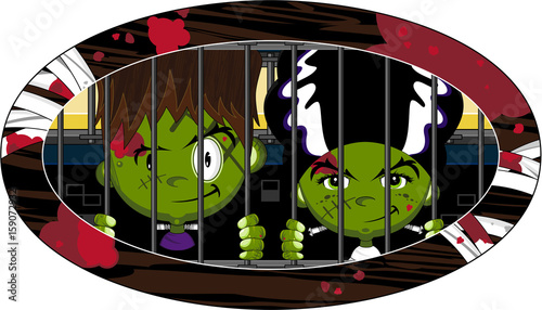 Cartoon Frankensteins Monster