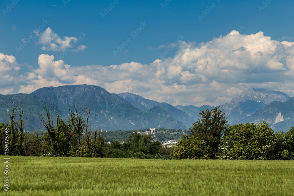 Fototapeta premium Stara wieś na włoskiej wsi
