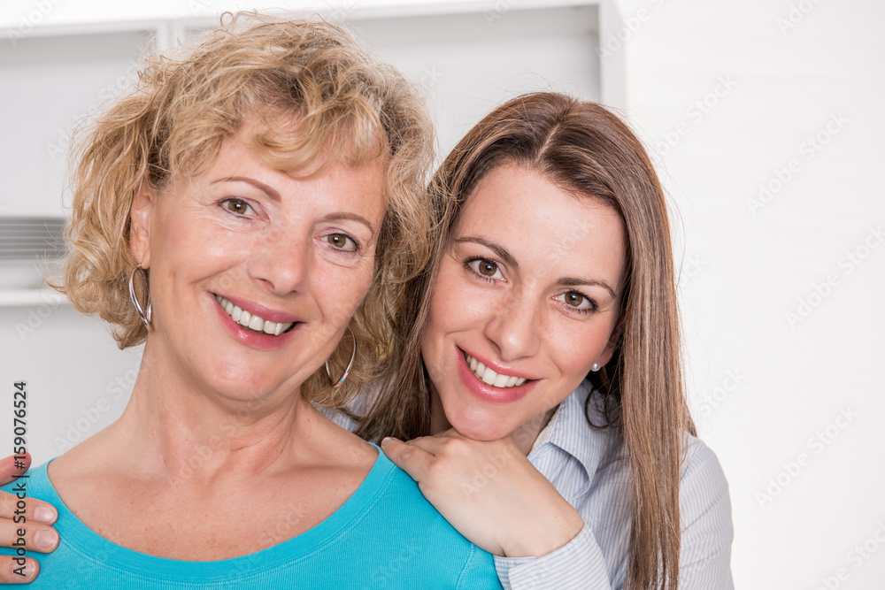 young woman and her mother