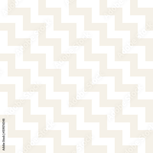 Stylish Lines Maze Lattice. Ethnic Monochrome Texture. Abstract Geometric Background. Vector Seamless Subtle Pattern...