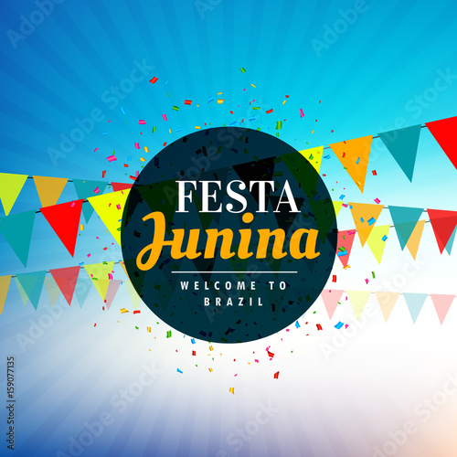 background for festa junina festival
