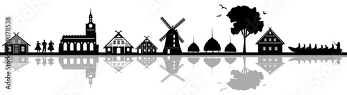 Silhouette Spreewald
