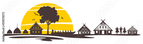 Silhouette Spreewald