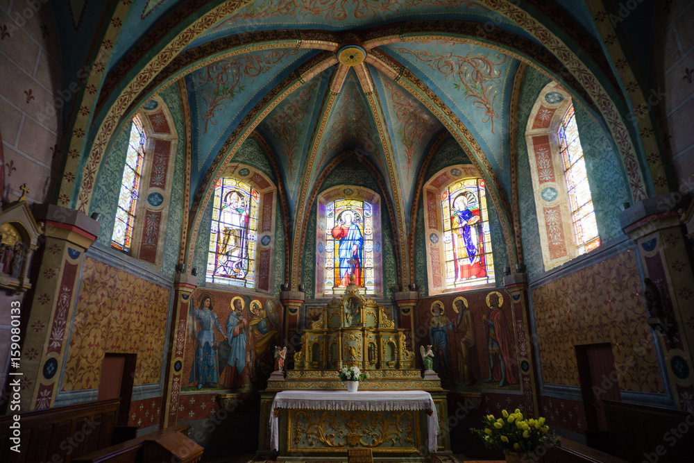 Fototapeta premium F, Burgund, Morvan, Bazoches,