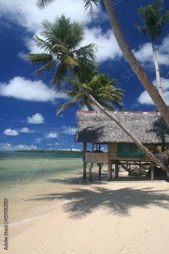 Strandhaus auf Yap