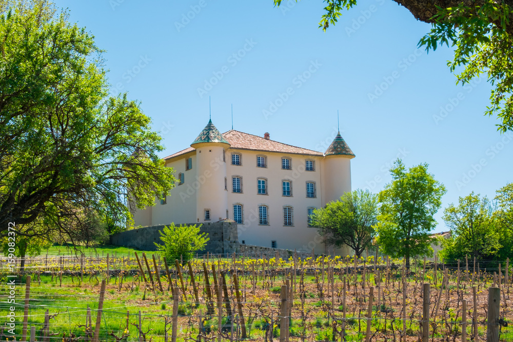 Château d'Aiguines, France, Provence.