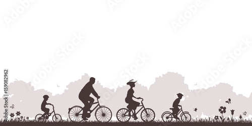 Silhouette Radtour