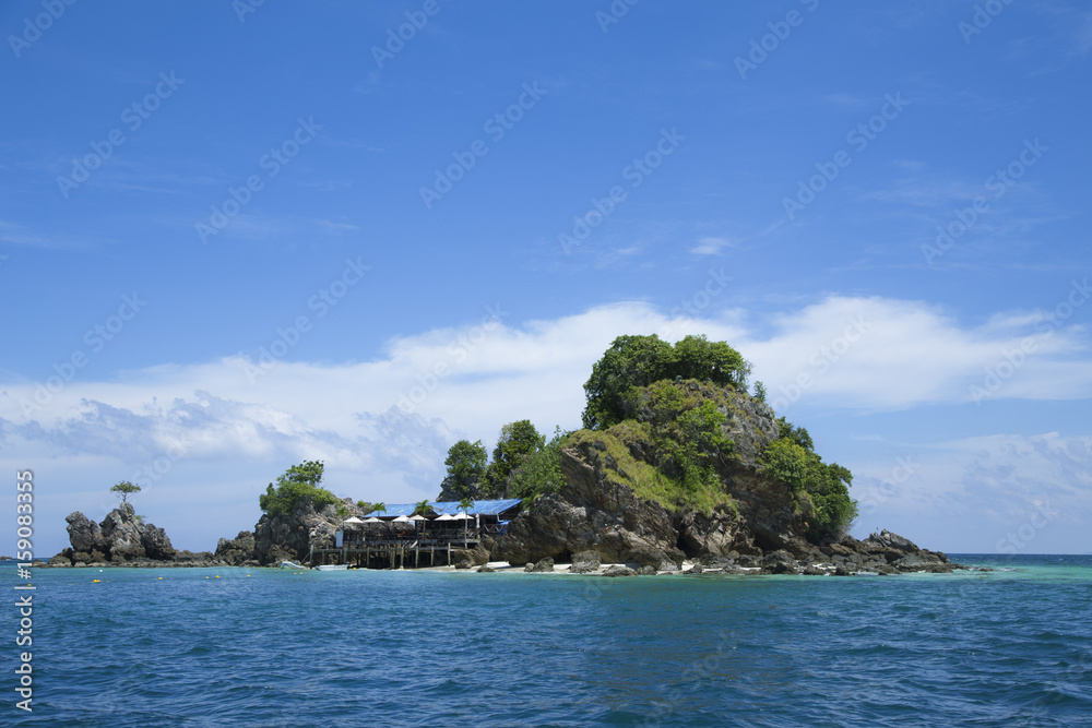 Naklejka premium Welcome to the Andaman Sea in Thailand.