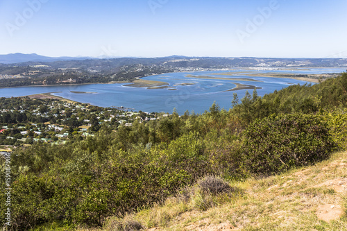 View on Knysna region, Garden Route, South Africa photo