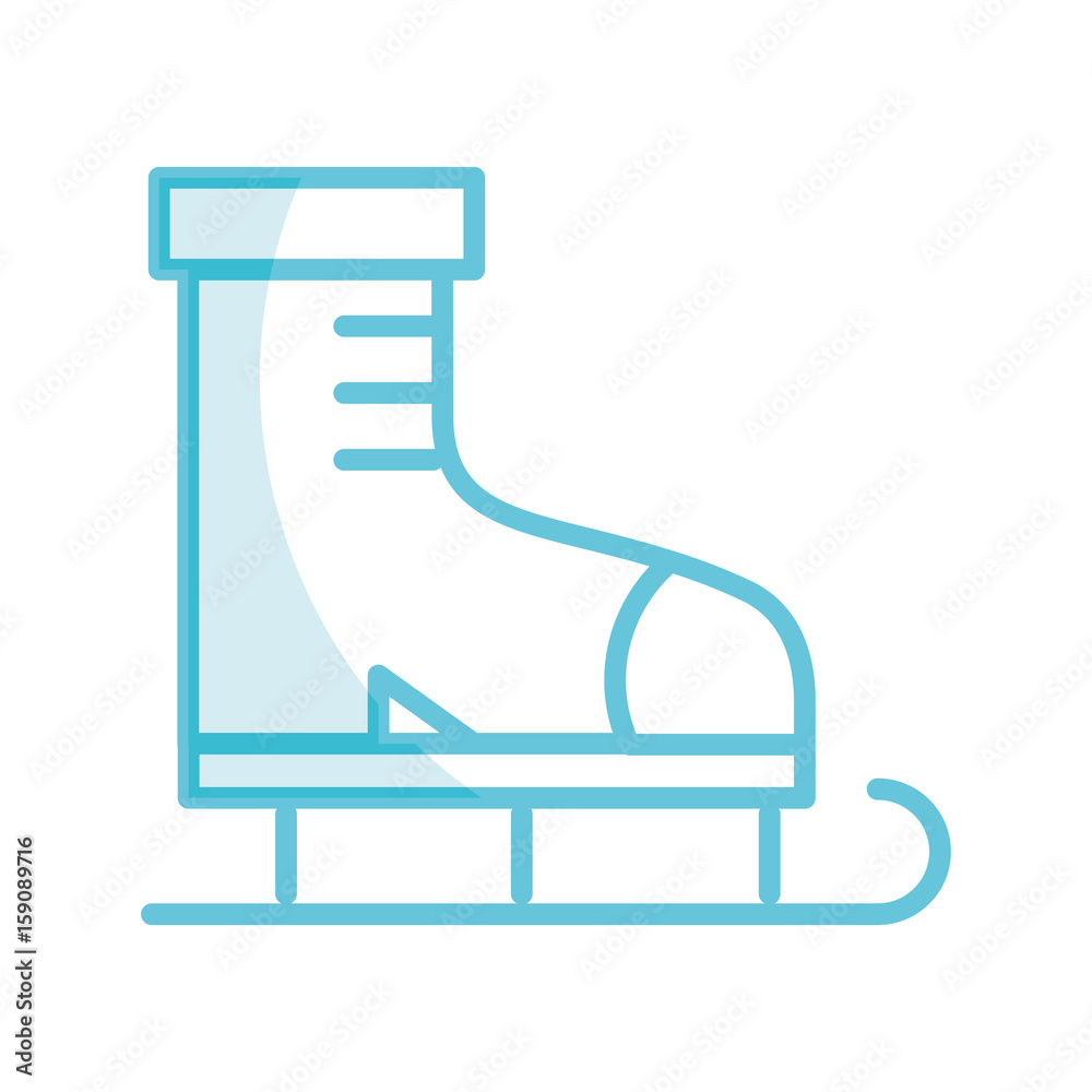 shadow cute ice skate cartoon vector graphic design shadow cute ice skate cartoon vector graphic design