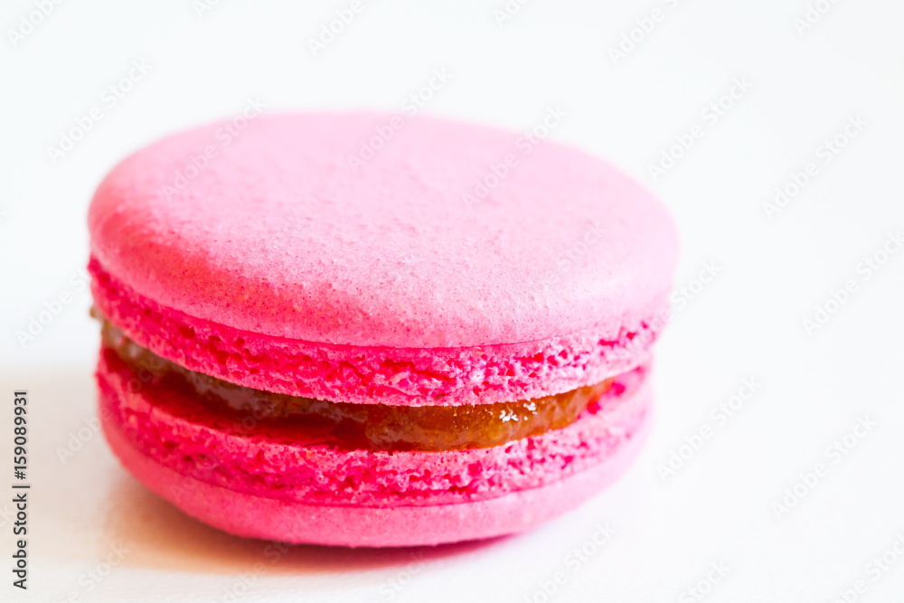 Food. macaroons white background Food. macaroons white background