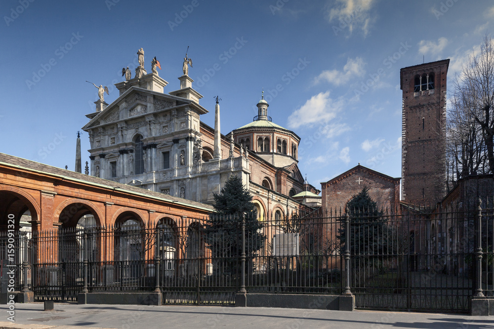 Milano. Santuario di santa Maria dei Miracoli e San Celso