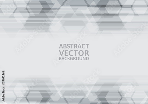 vector geometric gray abstract background