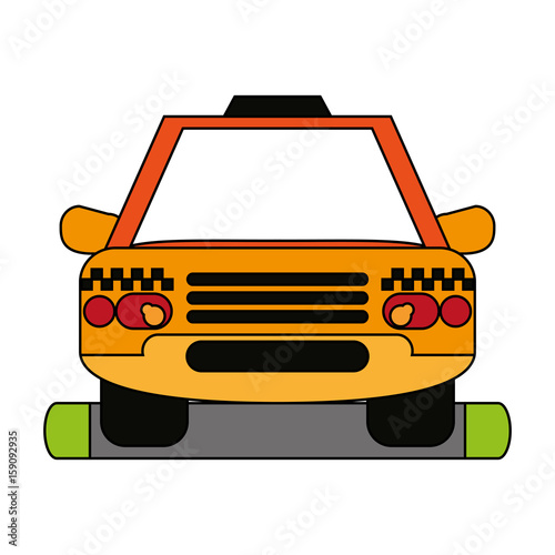 cab flat illustration icon vector design graphic