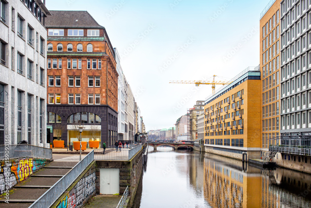 City view of Hamburg, Germany